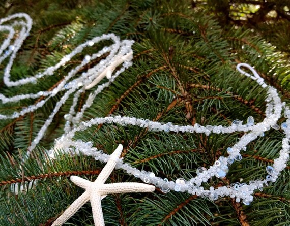 Beach Decor Christmas Garland Nautical Decor Starfish