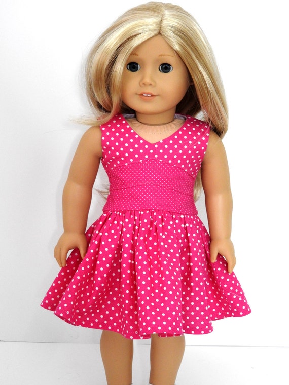 18 inch doll easter dress