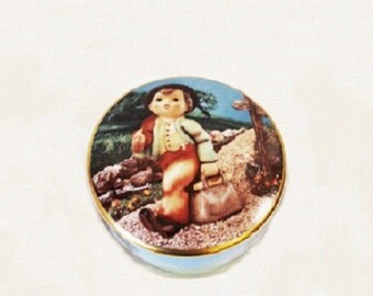 Vintage M. I. Hummel Music Box, Danbury Mint Collectible, Goebel Decor, Signed Numbered, Home Decor, Office Decor, Musical Decor