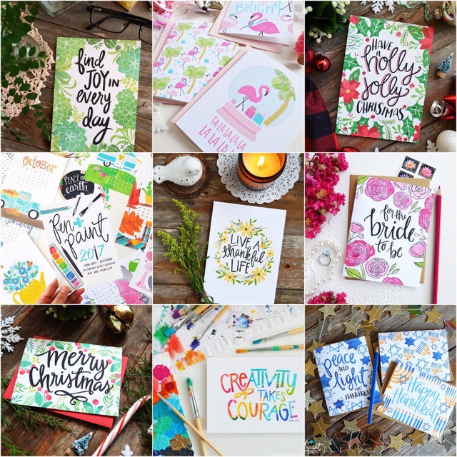 Illustrated Artwork Stationery & Greeting Cards by penandpaint