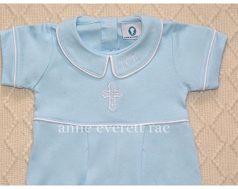 Baby Boy Baptism Outfit- Baptism Outfit-Baby Boy Christening Outfit-Dedication Outfit-Short Baptism Outfit- Personalized Baptism Outfit