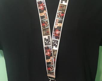New Kids On The Block, NKOTB, Keychain, Keyfob, Key Chain, Key Fob, Fish Extender, Lanyard, Pin Trading, Key Ring