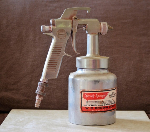 Paint Spray Gun/Vintage W.R. Brown Corporation Speedy