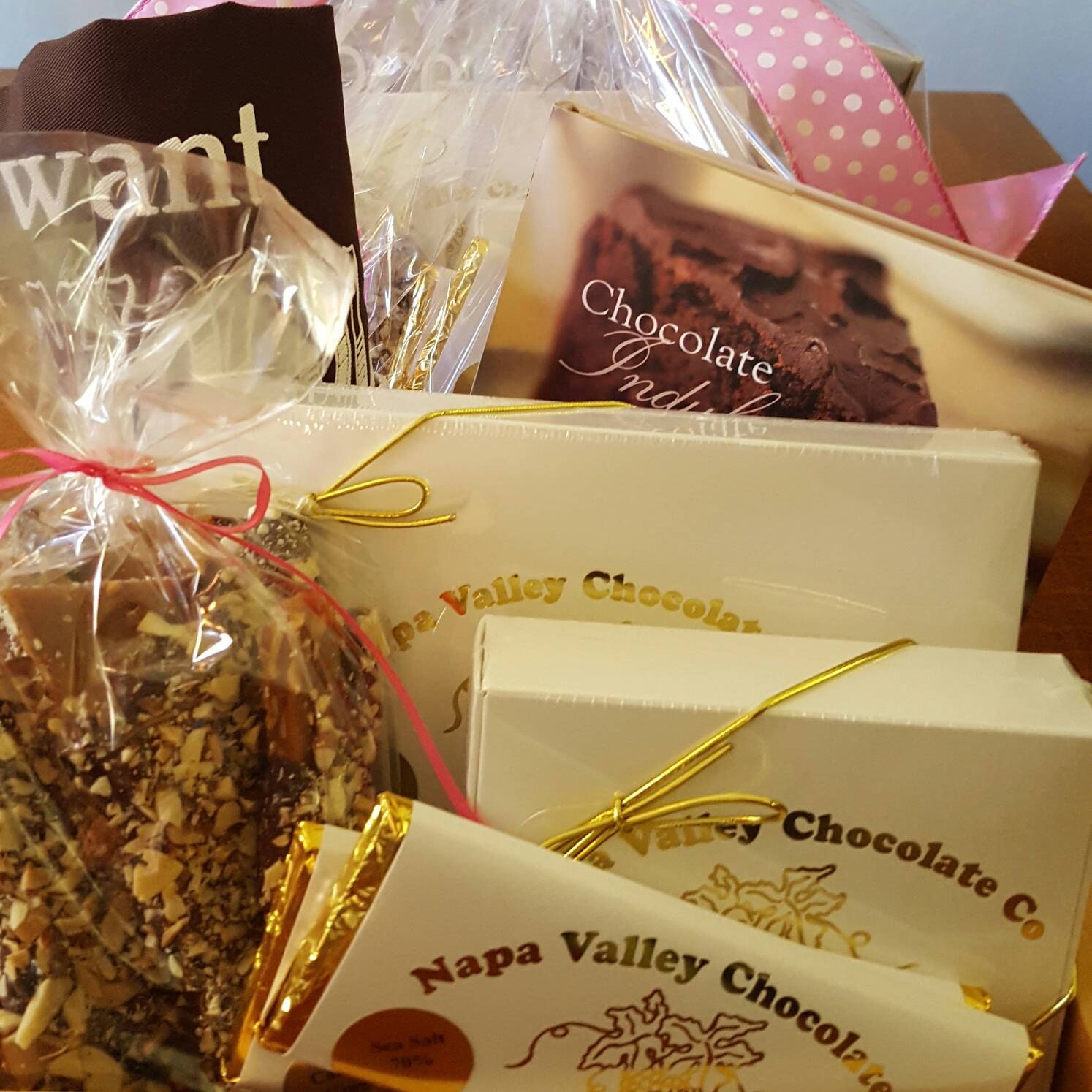 Gifts for Her Chocolate Gift Box Chocolate Truffles Wine