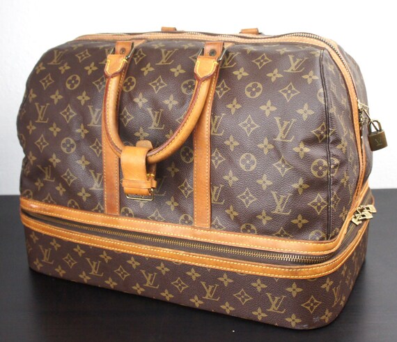 RESERVED Louis Vuitton Monogram Sac Sport Travel Bag Large
