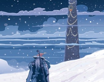 Middle-Earth Christmas Card