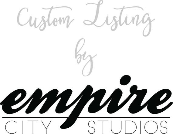 Custom order for Tiffshep19