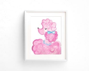 Poodle Print