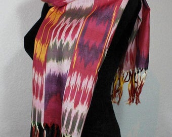 Ikat Scarf, Scarf, Sc108