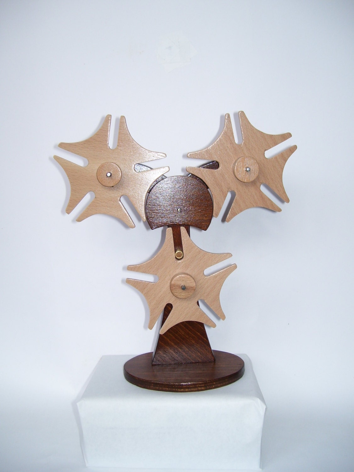 Desk ArtHandmade Wooden Décor Sculpture GENEVA