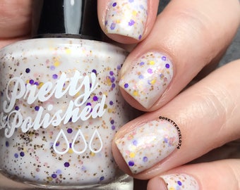 Don't Be a Pansy Glitter Nail Polish