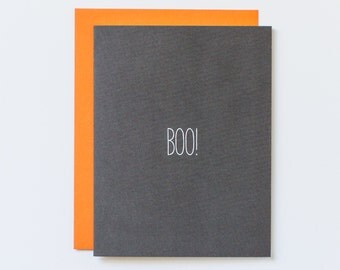 Boo Card, Halloween Card, Just Because Card, Hello Card, Hey Boo Card, You're My Boo Card, Miss You, Cute Halloween Card for Long Distance