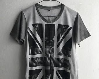 UK flag models Pop Rock Art T-Shirt S