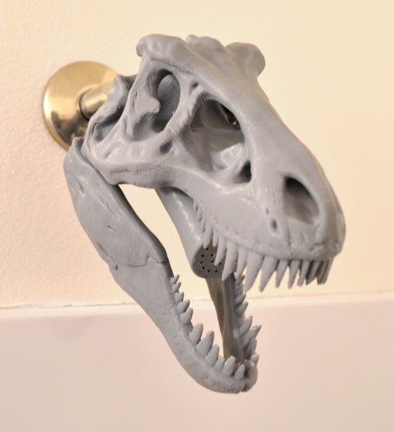 3d printed dinosaur head