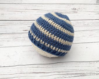 Costume Bébé Crochet Arc-en-ciel - Bonnet/chapeau Avec Arc - Taille 0-6 Mois - Neuf