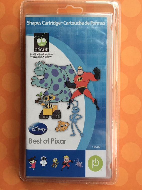 Disney Best of Pixar Cricut cartridgeNew