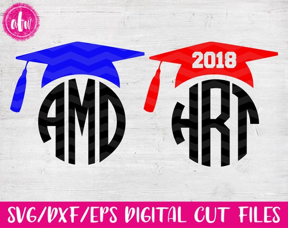 Download Graduation Cap Class of 2018 SVG DXF EPS Cut File Gown