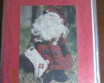 Simly Santa Stuffed Doll Pattern