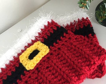 Holiday Cheer Boot Cuffs, Christmas Boot Cuffs, Santa Boot Cuffs, Woman's Boot Cuffs, Christmas Gifts for Her, Made to Order