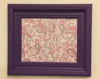 Purple picture frame | Etsy