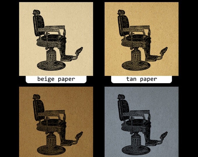 Digital Graphic Antique Barbers Chair Printable Download Image Illustration Vintage Clip Art Jpg Png Eps HQ 300dpi No.2143