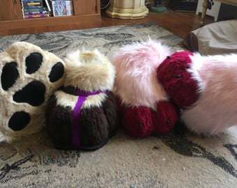 Fursuit feet paws- costume feet