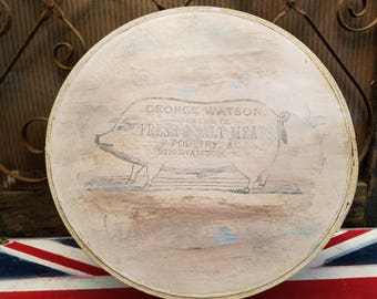 Shabby Chic Cheese Box