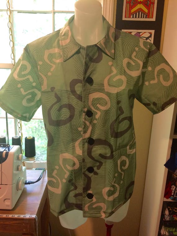 riddler shirt arkham knight