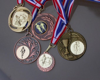 Médaille Ancienne En Bronze - Gymnastique / Sport - Collection - Vintage