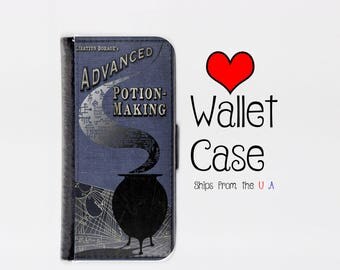 Harry Potter Book of Potions Galaxy S7 Edge case - Harry Potter Book of Potions Galaxy S7 Edge wallet - Galaxy S7 Edge Case