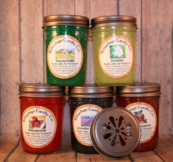 Smelly Jelly Air Fresheners Car Freshener by TehachapiCandleCo