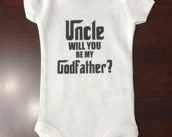 Godfather onesie | Etsy