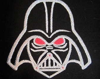 Star Wars Darth Vader Mask Machine Embroidery Design