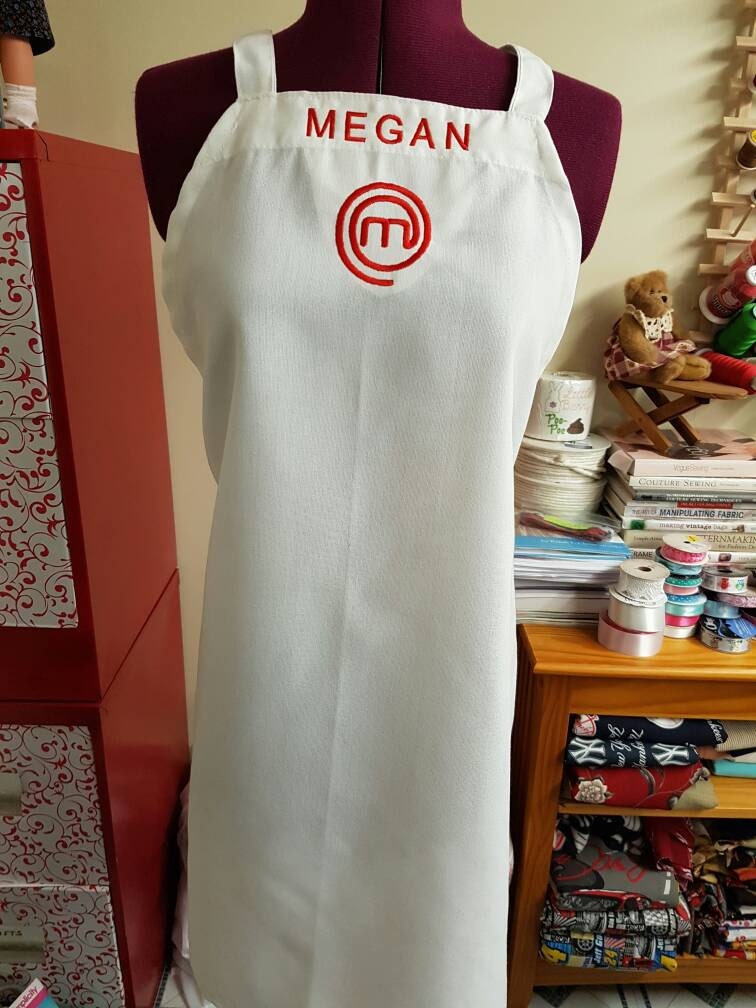 Embroidered Custom Masterchef Master Chef Apron Adult Size