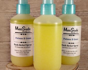 Poison Ivy Spray, Anti-Itch Spray, Essential Oil Spray, Jewelweed Spray, Anti-itch Poison Ivy, Anti-itch Poison Oak, Poison Oak Spray
