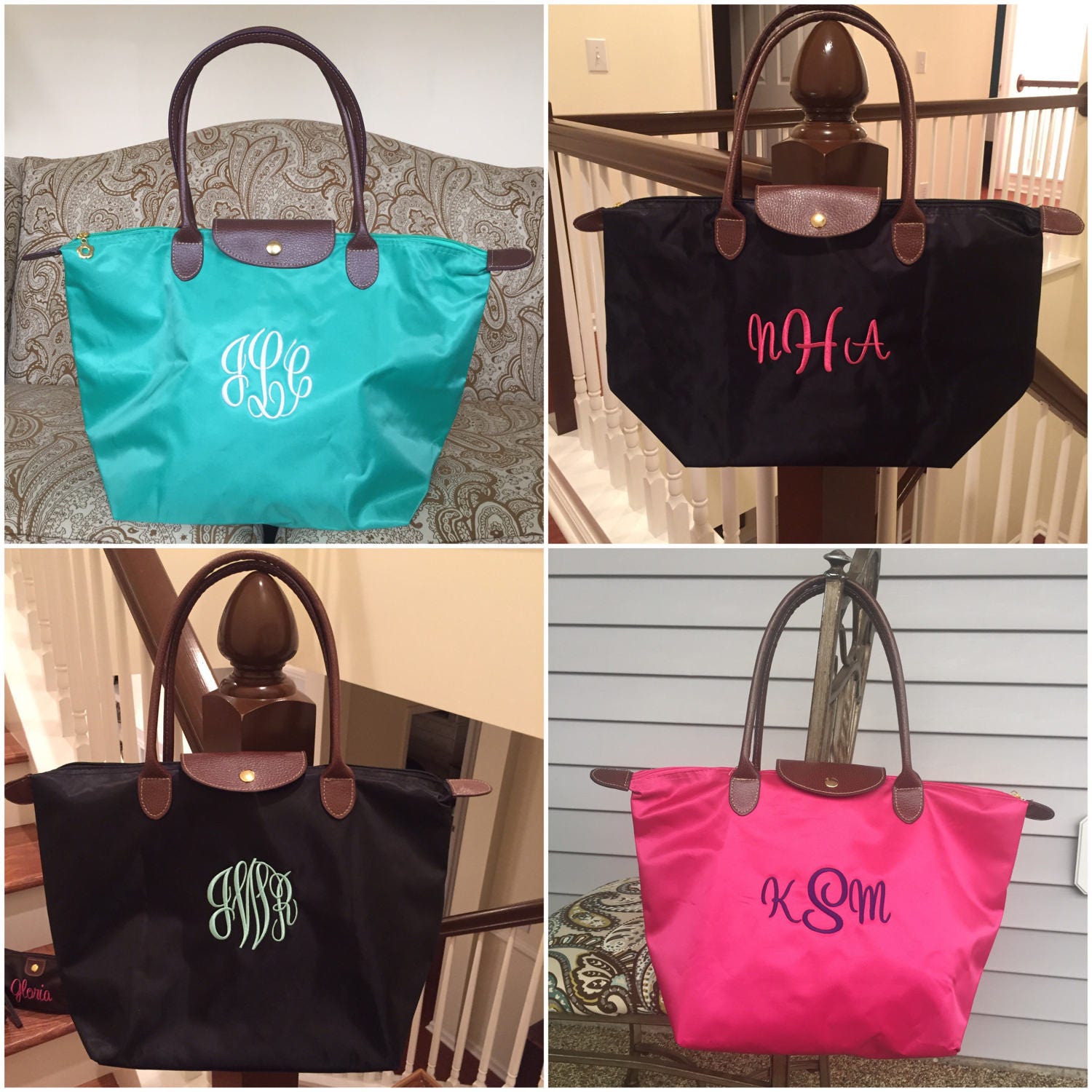 Personalized Womens Tote Bag Nylon Tote Bags Spring