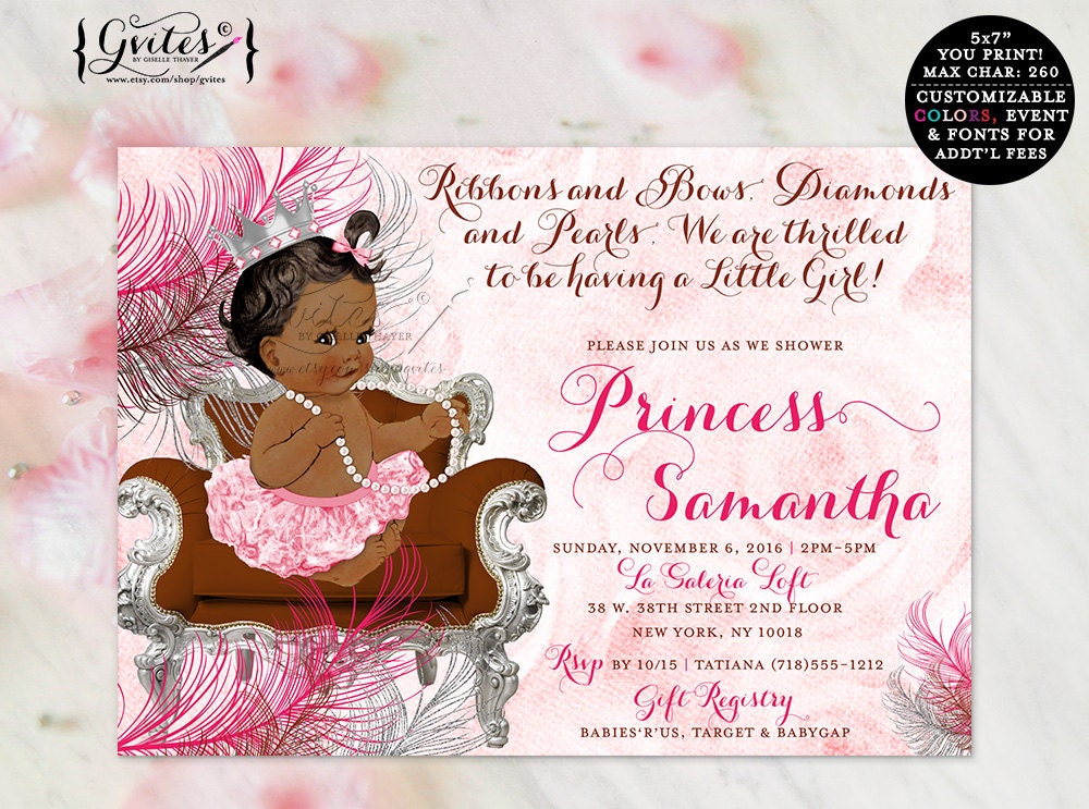 Ethnic Baby Shower Invitations 22