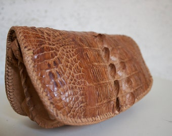 Vintage Crocodile hand bag