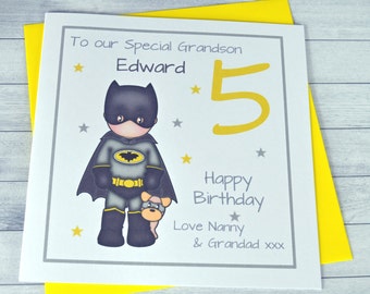 batman birthday card – Etsy UK