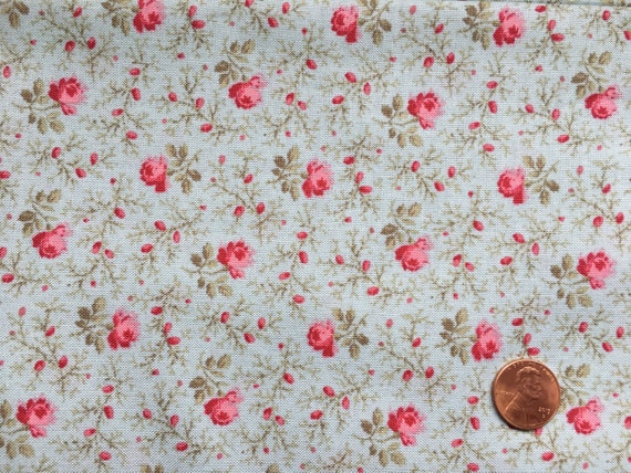 Half Yard - Penelope by Holly Holderman for Lakehouse - Roses & Buds ...