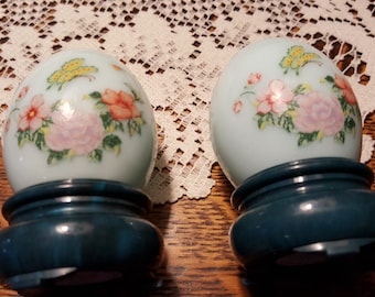 Avon, vintage cologne figures , egg shape