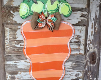 Easter Door Hanger - Personalized Door Hanger - Easter Decor - Easter Decorations - Bunny Door Hanger - Easter Sign - Spring Door Hanger