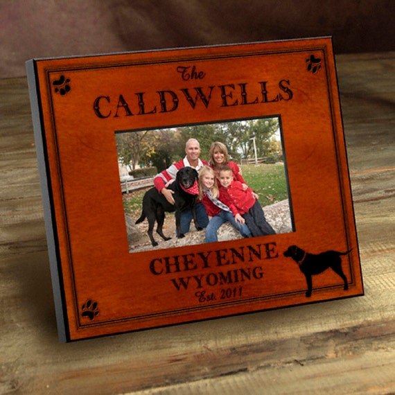 Items similar to Personalized Vintage "Cabin Series" Picture Frames