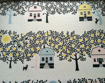 Marimekko cotton fabric - Scandinavian design -Lightweight 100% cotton fabric - 59 inches (150 cm) wide