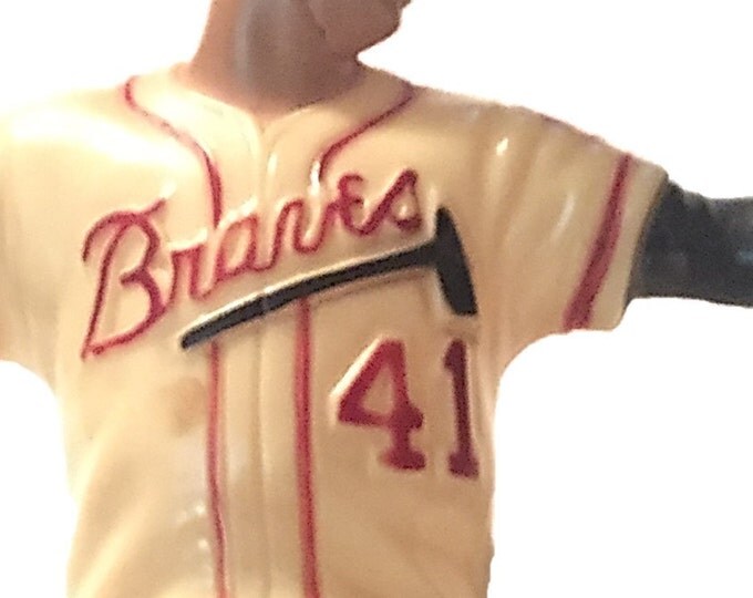 Vintage Eddie Mathews Figurine | Original 1950's Braves Hartland Figurine | MLB Hall of Fame | Vintage MLB