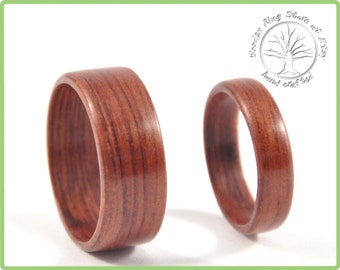Wooden wedding bands, wood wedding bands, wedding band set, wooden ring for men, wooden wedding rings, wooden wedding band, wooden ring.