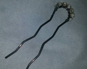 Vintage Beaded Hair Pin
