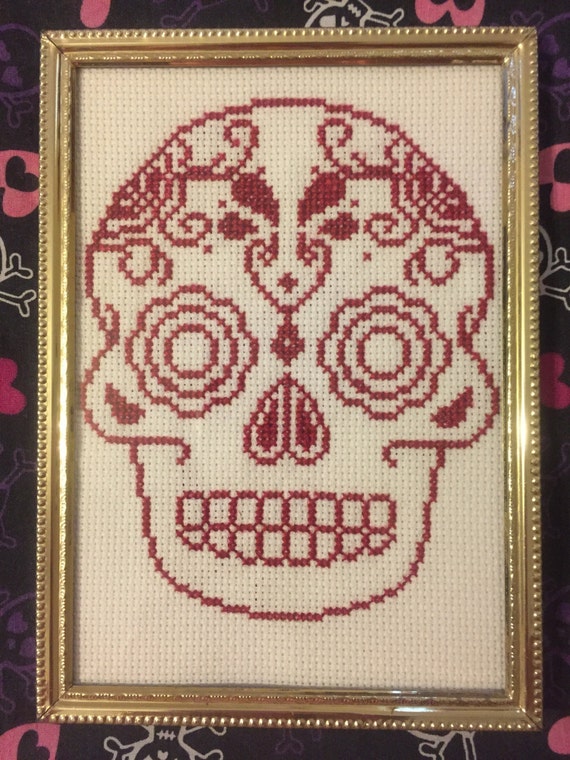 Sugar Skull Cross Stitch