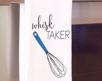 Funny Tea Towels - Gift for Foodie - Unique Kitchen Towel - Gift for Wedding Shower - Funny Hostess Gift - Funny Kitchen Decor