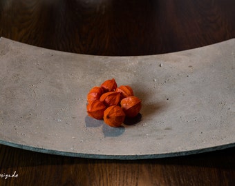 concrete bowl - "Curve"